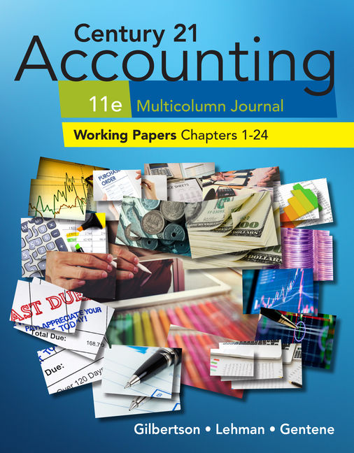 Print Working Papers, Chapters 124 for Century 21 Accounting