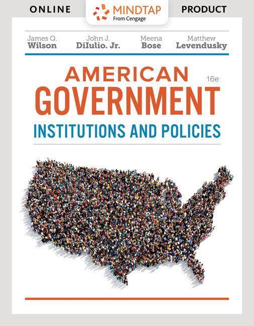 Cengage American Government Textbook American Government: Institutions & Policies, 17th Edition  main image 4