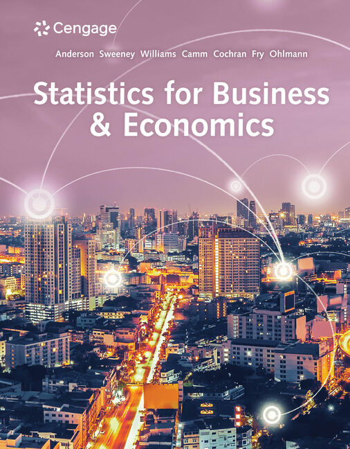 Statistics for Business & Economics: Anderson, David