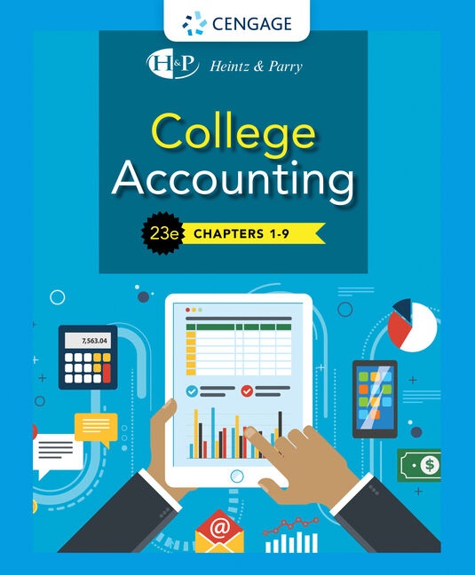 Product cover for Study Guide with Working Papers for Heintz/Parry's College Accounting, Chapters 1- 9, 23rd 23rd Edition by James A. Heintz/Robert W. Parry