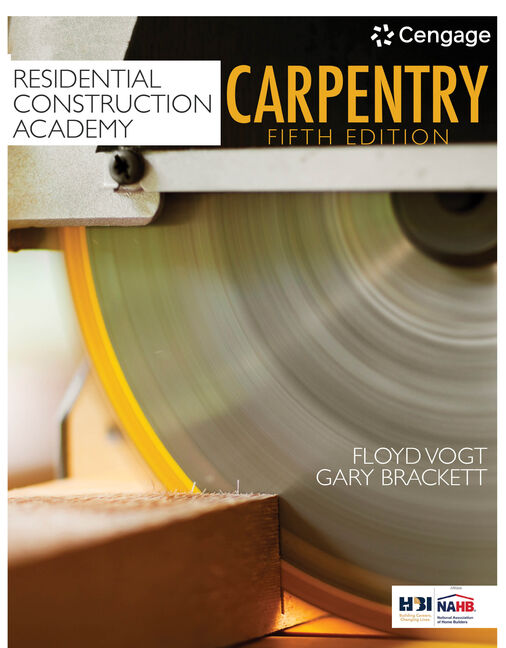 Student Workbook For Vogt S Carpentry 7th 9781337798204 Cengage