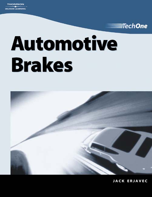 Techone Automotive Brakes 9781401835262 Cengage