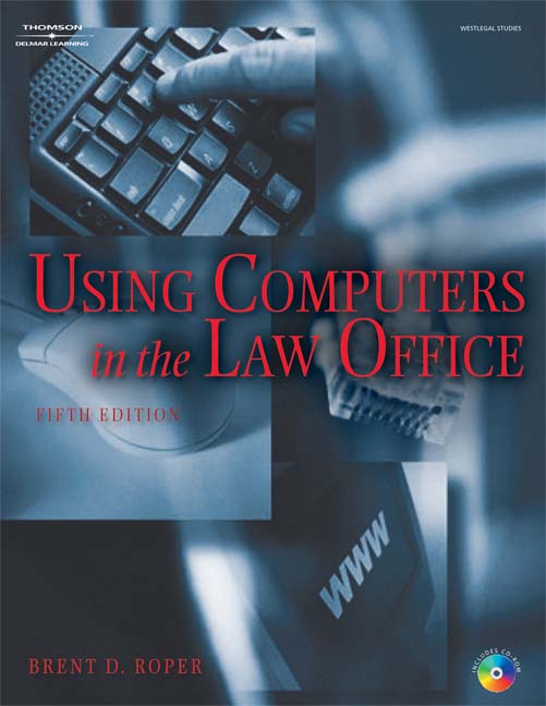 Using Computers in the Law Office 9781418033125 Cengage