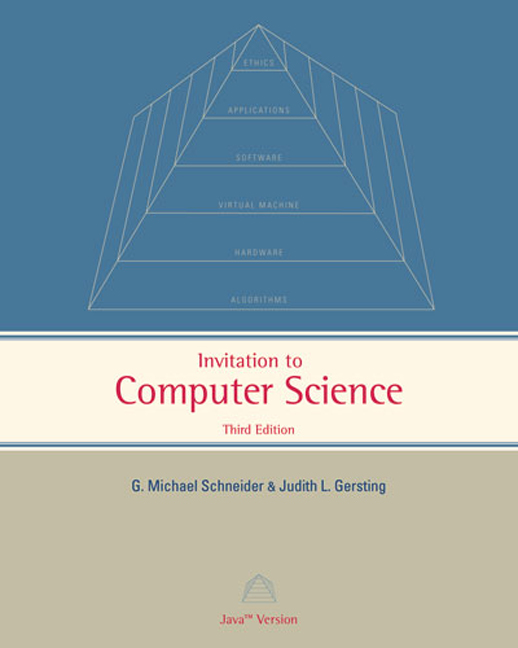 Invitation To Computer Science 9781337561914 Cengage