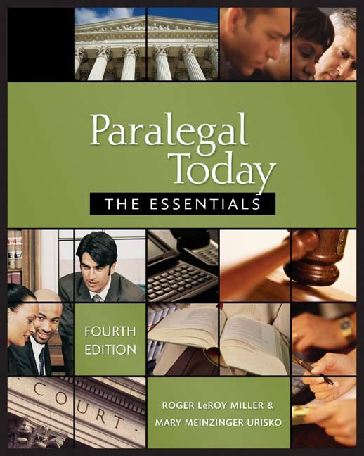 Paralegal Today 9781435438781 Cengage