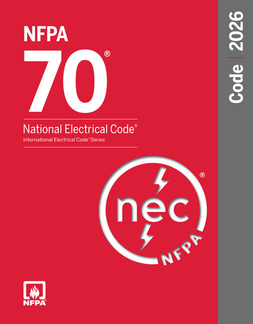 National Electrical Code® 2026, Spiral Bound Version, 1st Edition