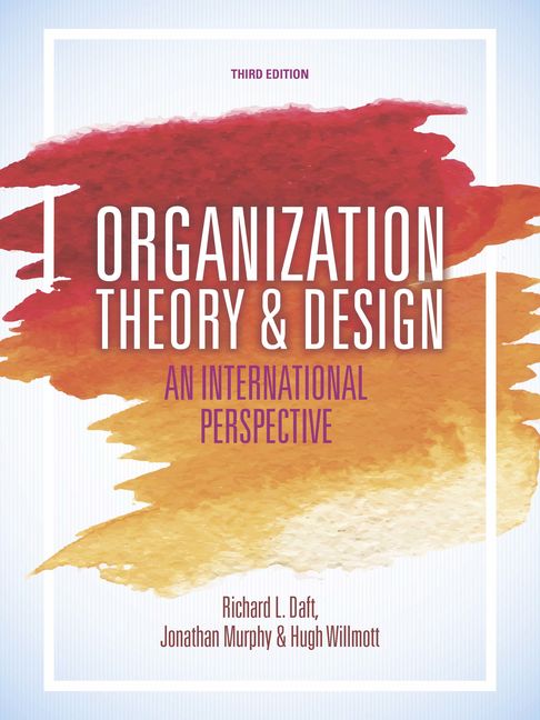 Organization Theory and Design - 9781473726383 - Cengage