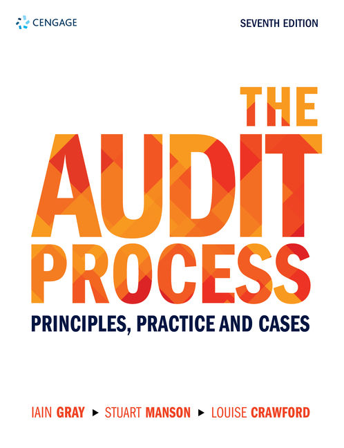 The Audit Process 9781473760189 Cengage