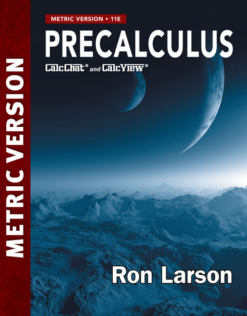 Precalculus Metric Version, 11th Edition - 9781473788176 - Australia