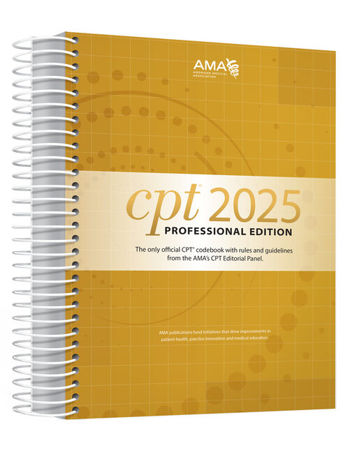 CPT® 2025 Professional Edition, 1st Edition - 9781640163041