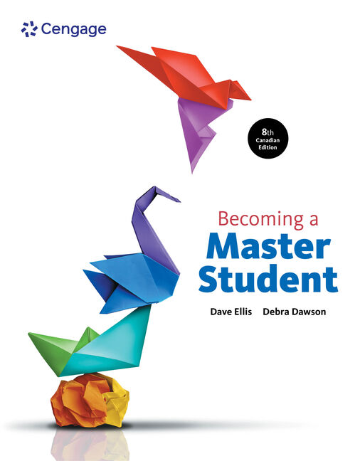 Becoming a Master Student, 8th Edition - 9781778412806 - Cengage