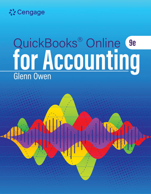 Product cover for Using QuickBooks® Online for Accounting 2026 9th Edition by Glenn Owen