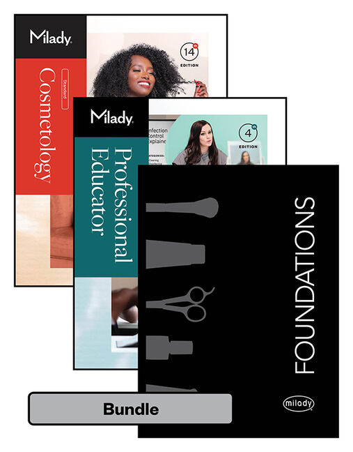 Product cover for e-Pack: Milady Professional Educator, 4th + Milady Standard Cosmetology with Standard Foundations (Hardcover), 14th + CIMA for Milady Professional Educator, Instant Access, 4th 4th Edition by Milady