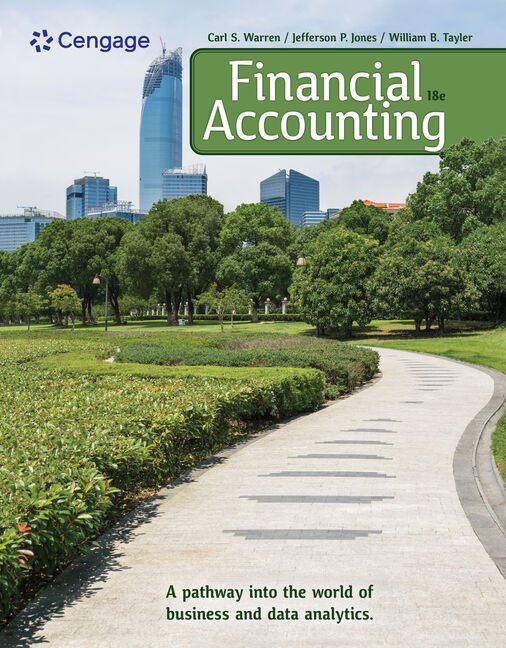 Financial Accounting, 18th Edition - 9798214053165 - Cengage