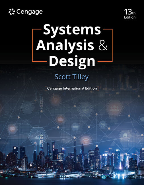Systems Analysis and Design, Cengage International Edition book cover