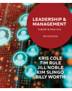 Mindtap for Cole's Leadership and Management, up to 2-terms Instant Access