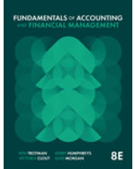 Mindtap for Trotman/Humphreys/Clout/Morgan's Fundamentals of Accounting and Financial Management Instant Access