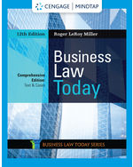MindTap for Miller's Business Law Today, Comprehensive, 1 term Instant Access