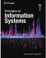 Principles of Information Systems 14th Edition by Ralph Stair/George Reynolds