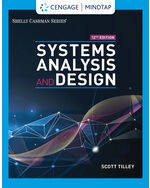 MindTap for Tilley's Systems Analysis and Design, 2 terms Instant Access