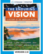 MindTapV2.0 for Boyer/Clark/Halttunen/Kett/Salisbury/Sitkoff/Woloch/Rieser's The Enduring Vision: A History of the American People, 1 term Instant Access