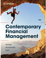 MindTapV3.0 for Moyer/Mcguigan/Rao's Contemporary Financial Management, 1 term Instant Access