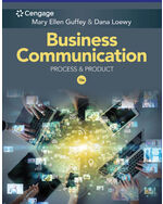 Business Communication: Process & Product 10th Edition by Mary Ellen Guffey/Dana Loewy