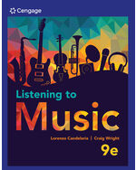 MindTap for Wright/Candelaria's Listening to Music, 1 term Instant Access