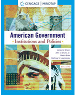 MindTap for Wilson/Dilulio/Bose/Levendusky's American Government: Institutions and Policies, Enhanced, 1 term Instant Access