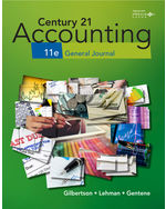 eBook: Print Working Papers, Chapters 1-17 for Century 21 Accounting General Journal