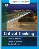 MindTap for Rainbolt/Dwyer's Critical Thinking: The Art of Argument, 1 term Instant Access