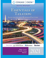 CNOWv2 for Nellen/Cuccia/Persellin/Young/Maloney's South-Western Federal Taxation 2021: Essentials of Taxation: Individuals and Business Entities, 1 term Instant Access