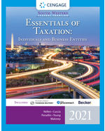 eBook for Nellen/Cuccia/Persellin/Young/Maloney's South-Western Federal Taxation 2021: Essentials of Taxation: Individuals and Business Entities