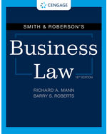 Smith & Roberson's Business Law 18th Edition by Richard A. Mann/Barry S. Roberts