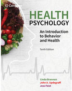 MindTap for Brannon/Updegraff/Feist's Health Psychology: An Introduction to Behavior and Health, 1 term Instant Access
