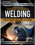 Study Guide with Lab Manual for Jeffus' Welding: Principles and Applications