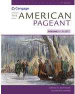 eBook: The American Pageant, Volume 1