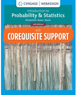 WebAssign with Corequisite Support for Mendenhall/Beaver/Beaver's Introduction to Probability and Statistics, Single-Term Instant Access