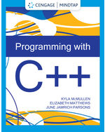 MindTap for McMullen/Matthews/Parson's Programming with C++, 2 terms Instant Access