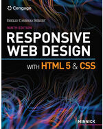 MindTap for Minnick's Responsive Web Design with HTML 5 & CSS, 1 term Instant Access