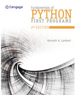 MindTap for Lambert's Fundamentals of Python: First Programs, 2 terms Instant Access