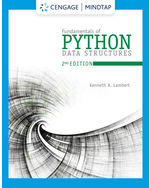 MindTap for Lambert's Fundamentals of Python: Data Structures, 2 terms Instant Access