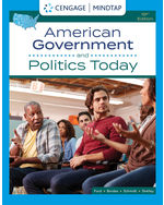 MindTap for Ford/Bardes/Schmidt/Shelley's American Government and Politics Today, 1 term Instant Access