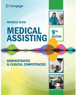 MindTap for Blesi’s Medical Assisting: Administrative & Clinical Competencies, 4 terms Instant Access