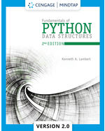 MindTapV2.0 for Lambert's Fundamentals of Python: Data Structures with 2021 Updates, 1 term Instant Access