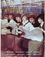 Cengage Infuse for Norton/Kamensky/Sheriff/Blight/Chudacoff/Logevall/Bailey/Michals' A People and a Nation: History of the US Brief, 1 term Instant Access