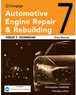 Today’s Technician: Automotive Engine Repair & Rebuilding Shop Manual