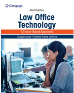 Law Office Technology: A Theory-Based Approach 9th Edition by Douglas Lusk/Cynthia Traina Donnes, J.D., M.A.