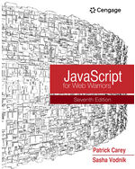 MindTap for Carey/Vodnik's JavsScript for Web Warriors, 1 term Instant Access