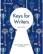 MindTap for Miller-Cochran/Raimes's Keys for Writers, 1 term Instant Access
